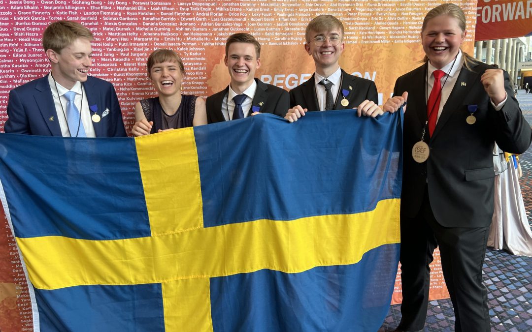 Medaljskörd på VM i forskning